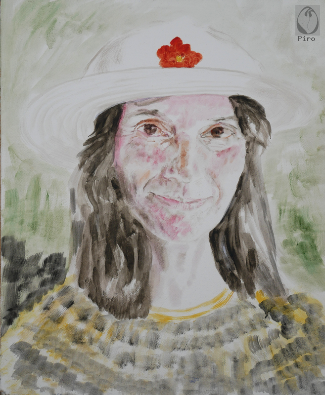 oil on canvas - olio su tela di Piro